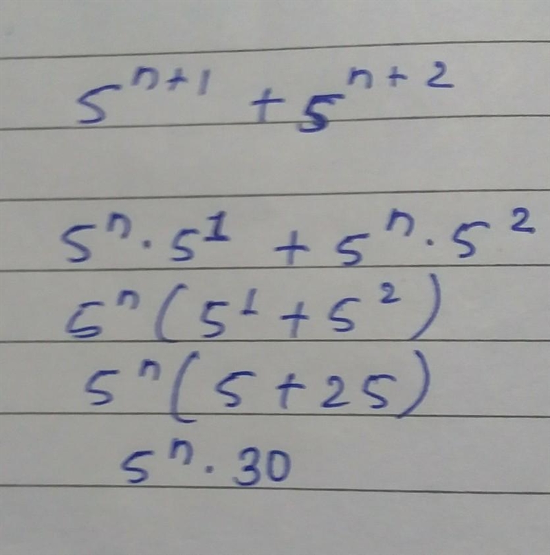 5 {}^(n + 1) + 5 {}^(n + 2) ​-example-1