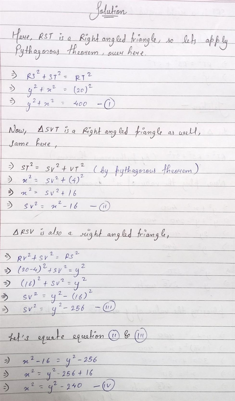 1. Find the value of x and round to the nearest tenth 2. Find the value of y and round-example-1