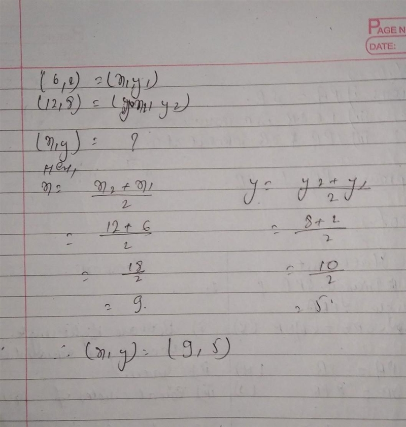 This is finding the midpoint. Please help-example-1