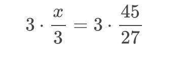 45/27=x/3 solve for x pls help-example-1