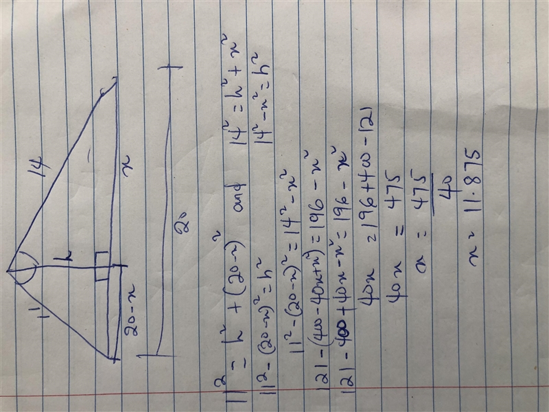 Find x. please help with this question-example-1