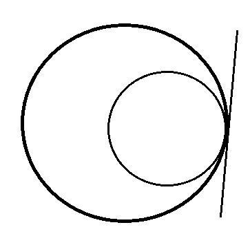 Circles:Question 6 In the diagram above, how many lines can you draw that are tangent-example-1