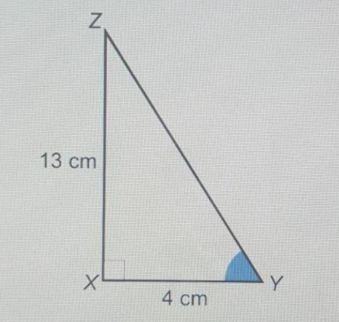 Find the size of angle of cuz give your answer to 1 decimal place 13cm and 4cm-example-1