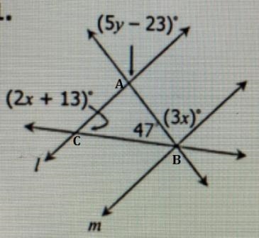 Please help me find x and y value?-example-1