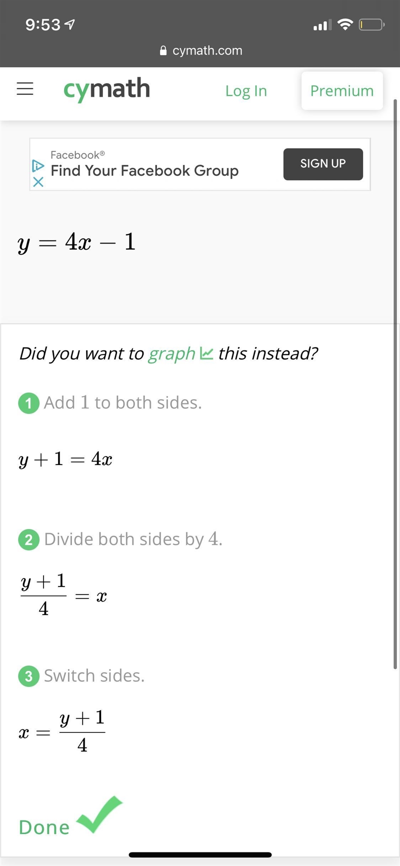 3x + 2y = 9 Y = 4x -1-example-1