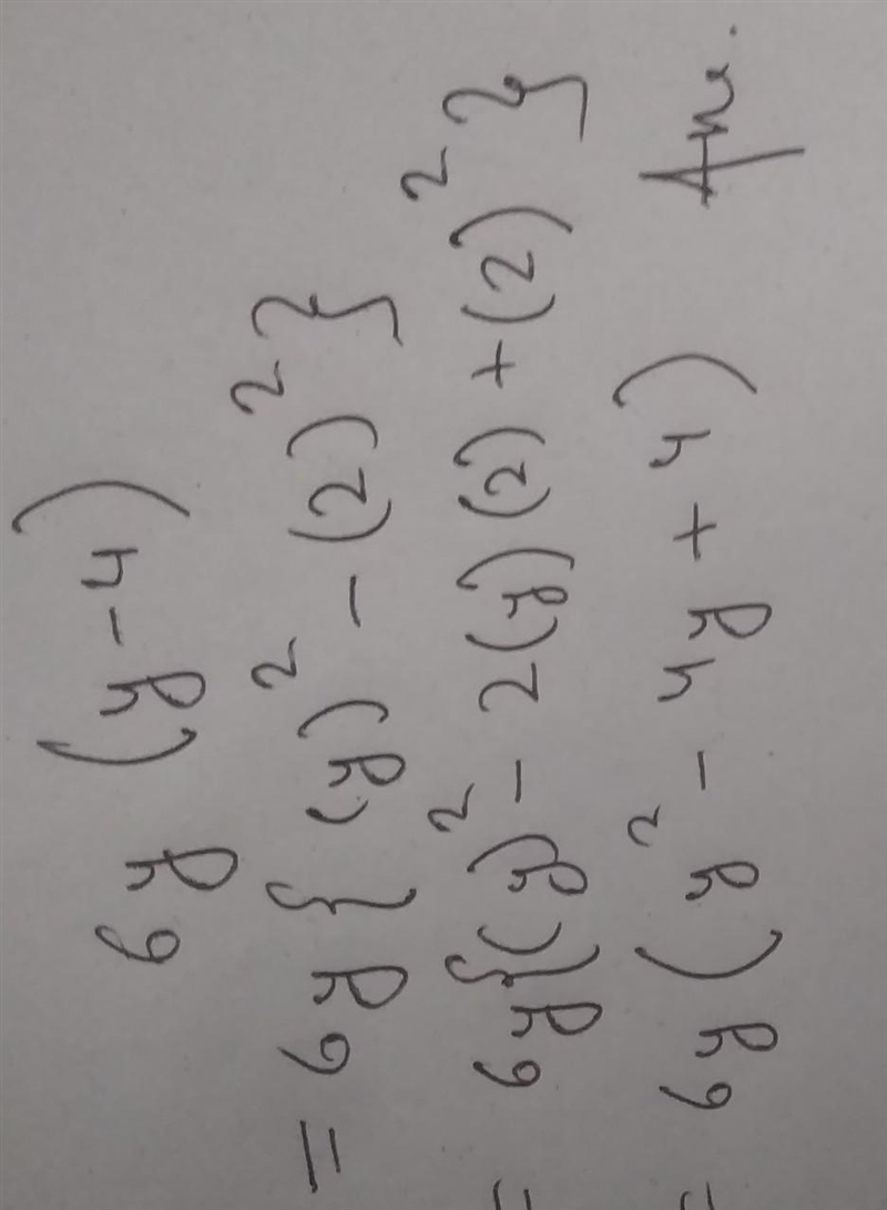 Factorize i) 6y² - 24 y​-example-1