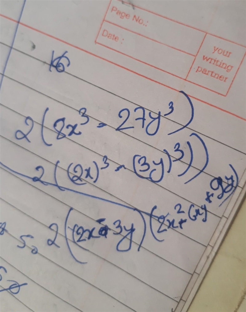 16x^3 — 54y^3 factor completely​-example-1