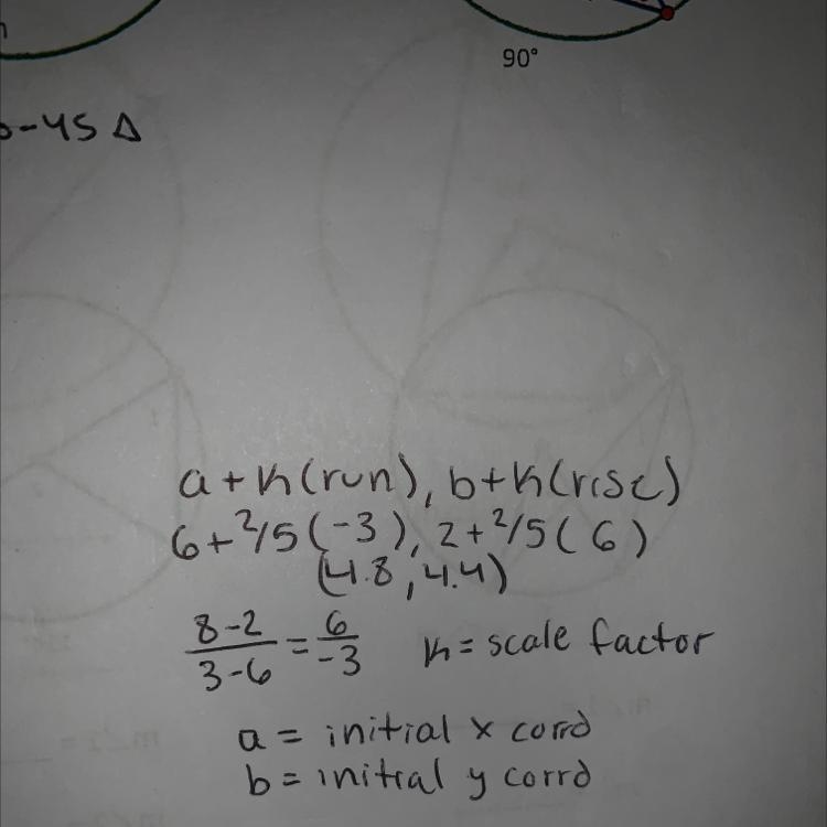 On a coordinate plane, a line segment has endpoints P(6,2) and Q(3.8). 9. Point M-example-1