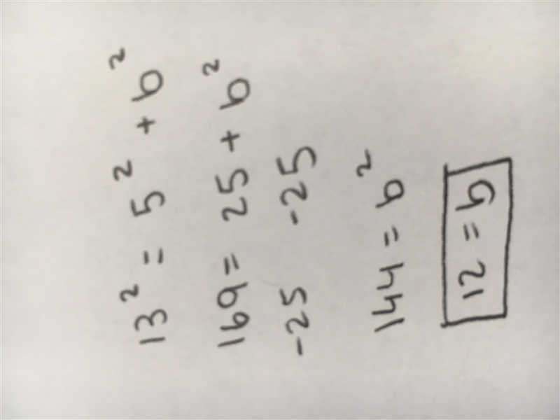 Pythagorean Theory I need help...-example-1