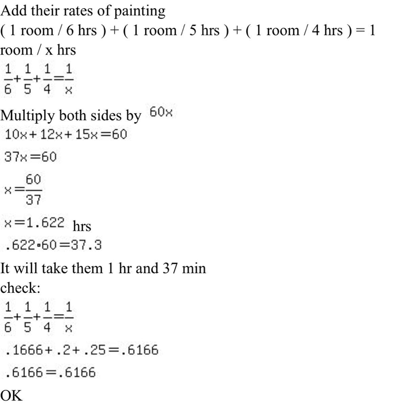 3. Nicole can paint a room in six hours, Alexandra can paint a room in 5 hours, and-example-1