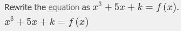 Given f(x)=x^3+5x+k, and x+2 is a factor of f(x), then what is the value of k?-example-1