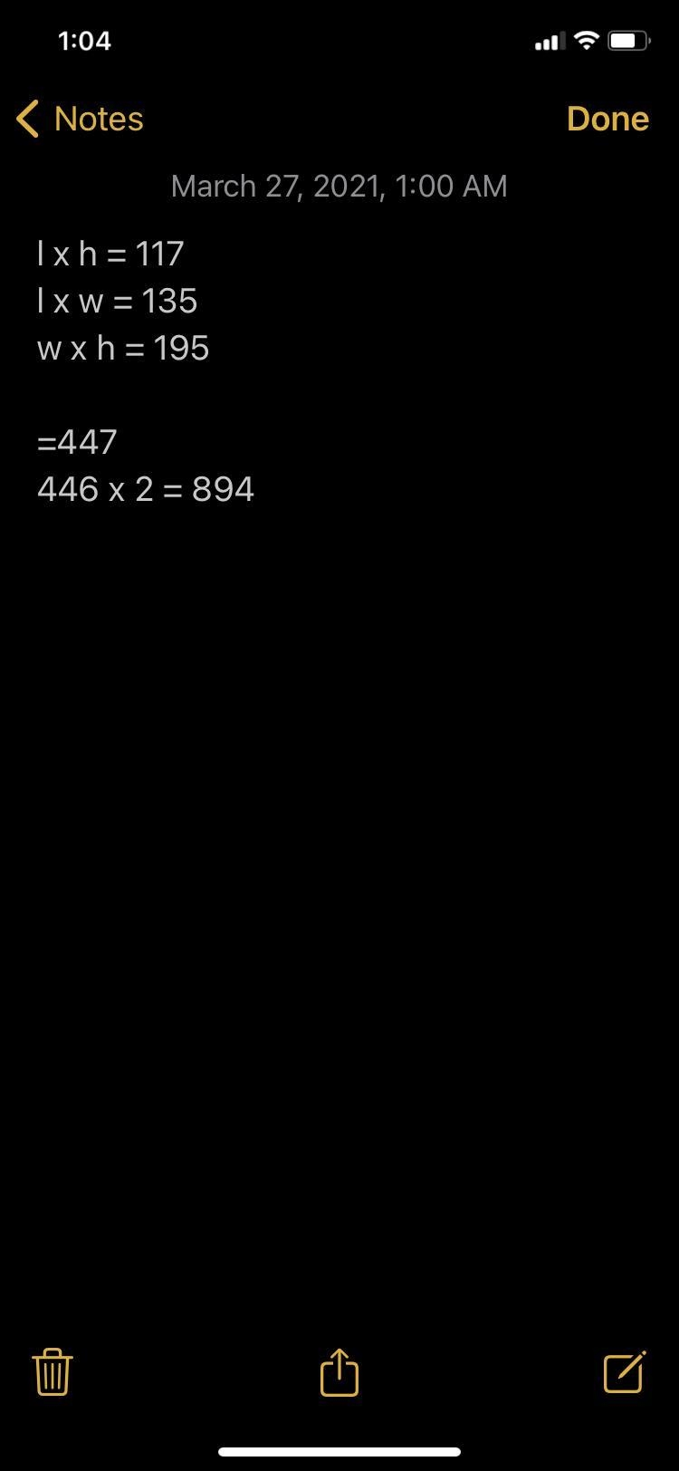 Find the total surface area of the prism. 13 in. 9 in. 15 in. Need asap-example-1