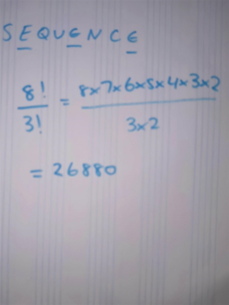 How many distinguishable permutation are possible with all the letters of the word-example-1