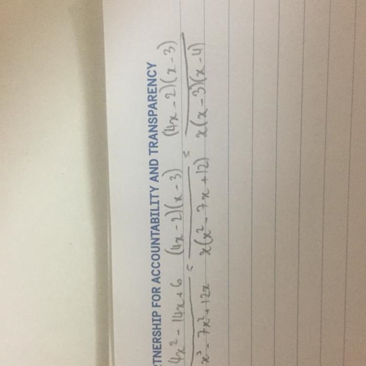 Write the quadratic expressions in the numerator and the denominator in factored form-example-1