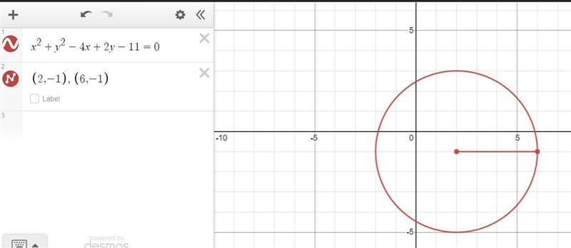 Write the equation of the given circle. Please-example-1