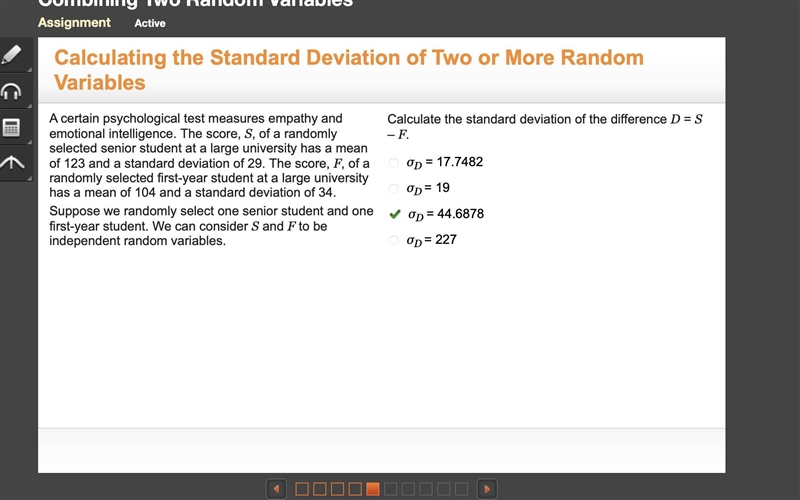 A certain psychological test measures empathy and emotional intelligence. The score-example-1