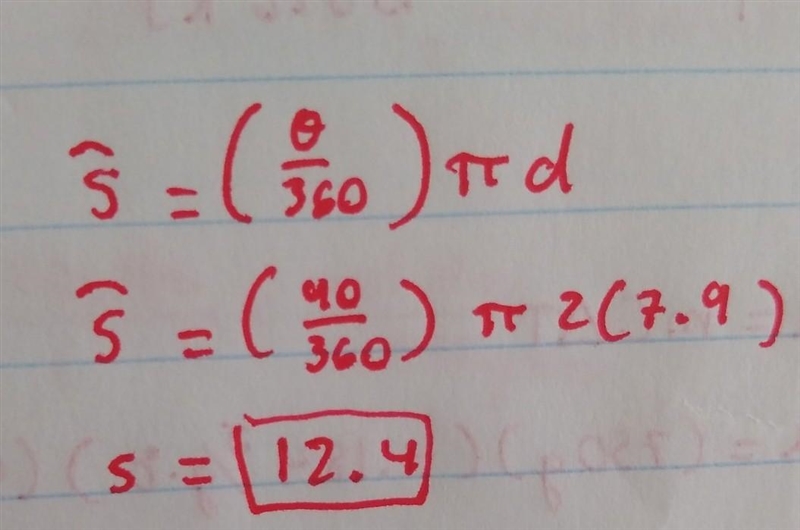 LENGTH OF ARCS. URGENT.-example-1