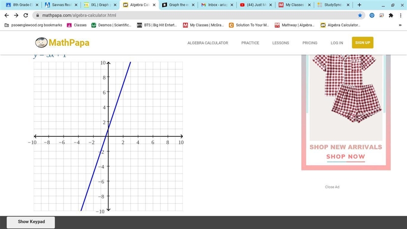 Graph the equation. y + 2 = 3(x + 1)-example-1