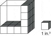 Tracy is filling the box with unit cubes that are 1 inch on each side. She will fill-example-1