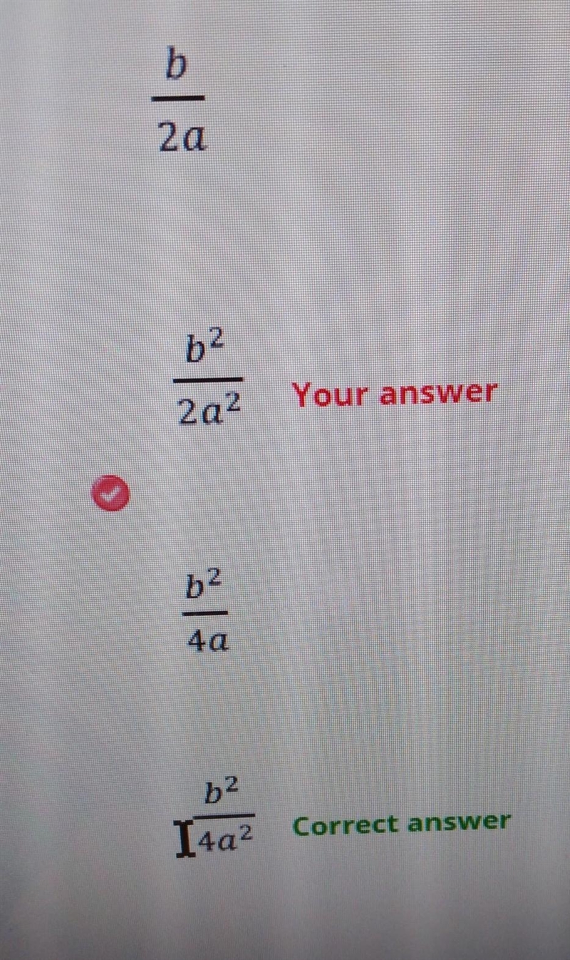 ALGEBRA NATION HELP Candice is deriving the quadratic formula.Her first few steps-example-1