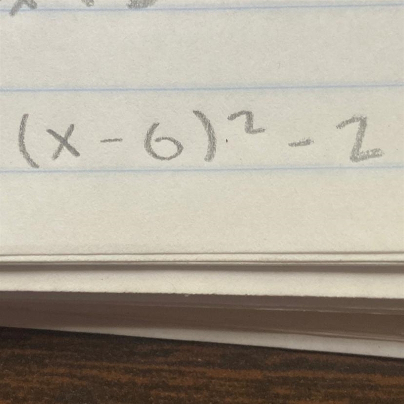 Find the equation of the axis of symmetry of the following parabola algebraically-example-1