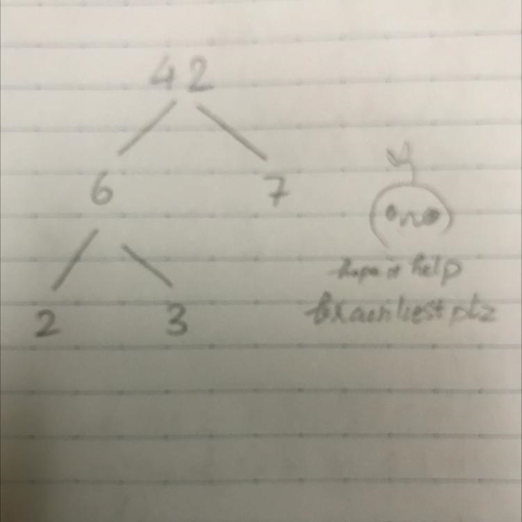 Make a factor tree for 42-example-1