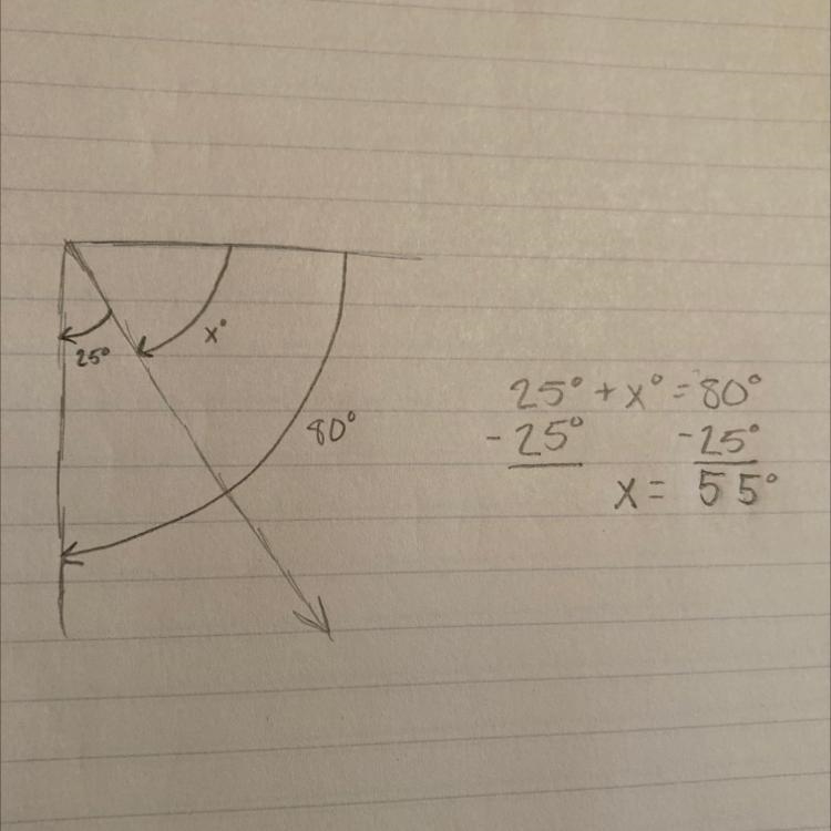 Help please!! i need to find the value of x-example-1