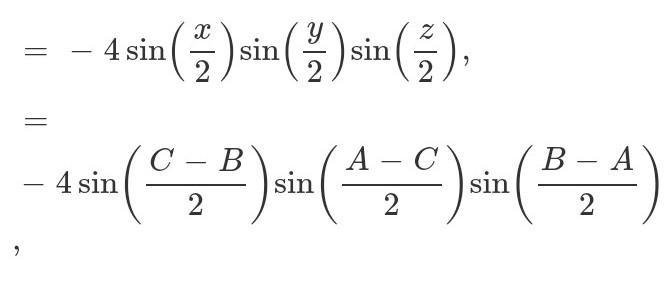 Help me!!!!!!..... Given conditions A+B+C=180° then prove that: sin(B+2C)+sin(C+2A-example-4