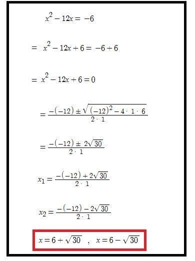 Lamar is solving the equation x^2 - 12x = -6 by completing the square. Which shows-example-1