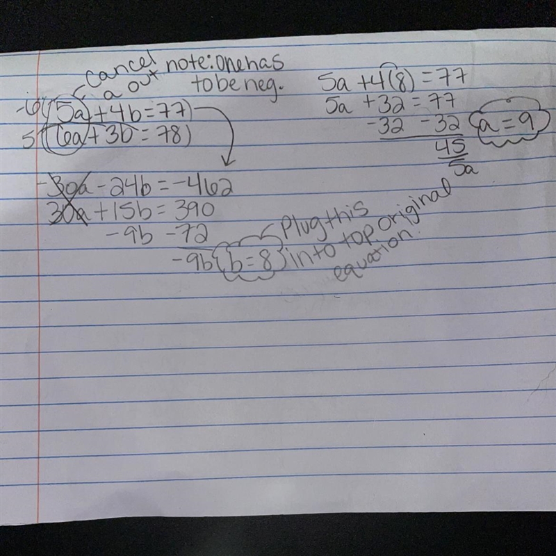 Hey can someone please help me solve system of equations I’m failing can y’all help-example-1