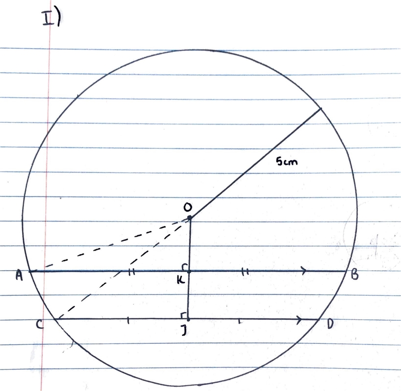 Hewwo! \underline{ \underline{ \bf{Question}}} : In a circle of radius 5 cm , AB and-example-1