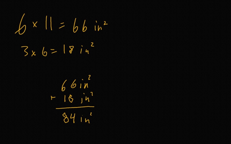 "find the area" = _in^2-example-1