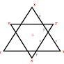 Let $G$ be the center of equilateral triangle $XYZ.$ A dilation centered at $G$ with-example-1