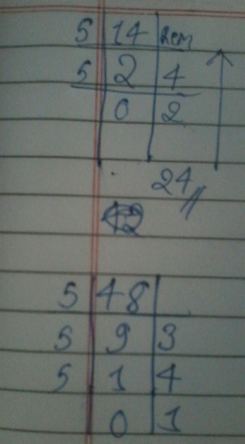 Convert the following quinary numbers into decimal numbers. a) 12 b) 34 c) 42 d) 120 e-example-1