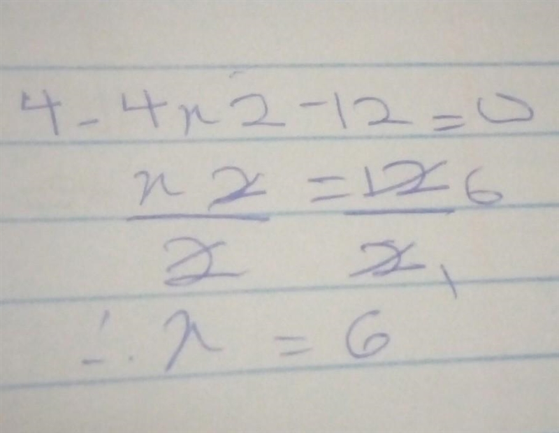 Solve x4 − 4x2 − 12 = 0.-example-1