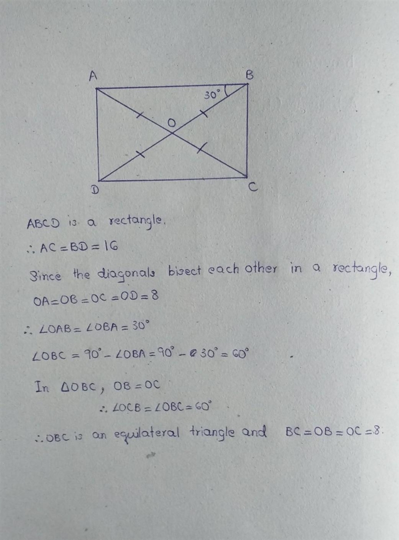 HELP ASAP in rectangle ABCD the diagonals intersect each other at point O and mABD-example-1