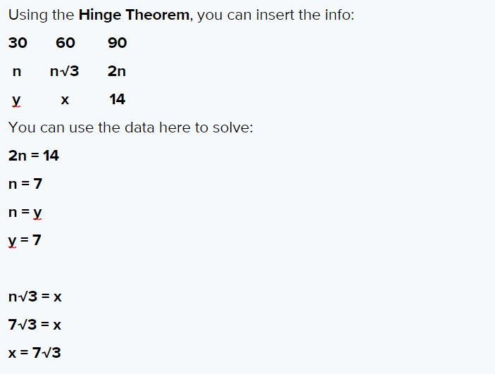 Please help me asap?!? test is past due :( Find the missing side lengths using your-example-4