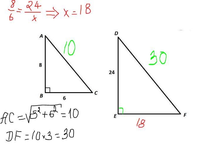 Select all of the following that are true. * sinA=18/30 sinA=3/5 cosA=10/6 cosA=8/10 cosA-example-1