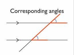 Which pair of angles are corresponding angles? (The two horizontal lines are parallel-example-1