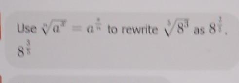 Solve using fractional law exponent rule-example-1