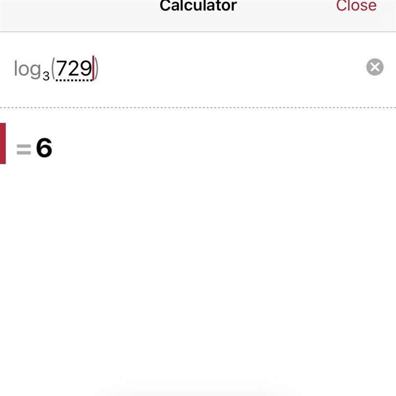 1.What is the value of log3 729?-example-1