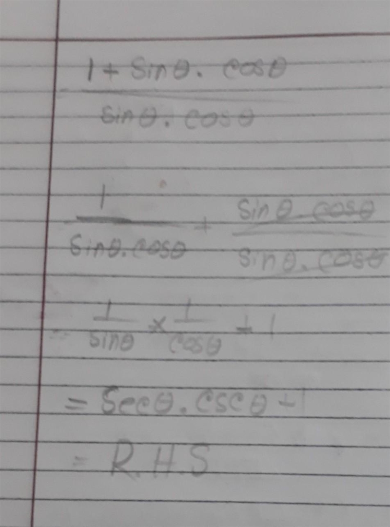 Help help Prove the following: \sf( \tan( \theta) )/(1 - \cot( \theta) ) + ( \cot-example-2