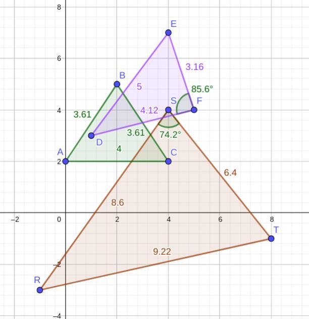 R(-1,-3), S(4,4), T(8,-1) PLZ HELP ME-example-2