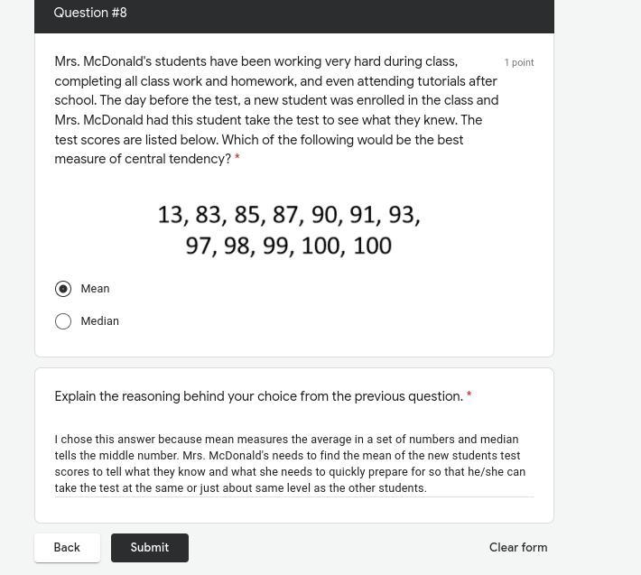 Mrs. McDonald's students have been working very hard during class, completing all-example-1