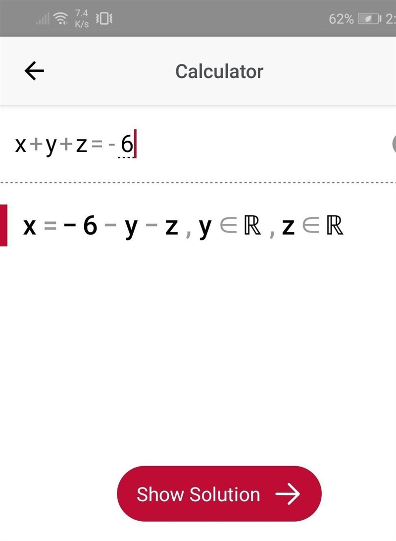 -x+2y — 5z = -17 x+y+z = -6 3х - у - z = -6 Systems of equations using substitution-example-1