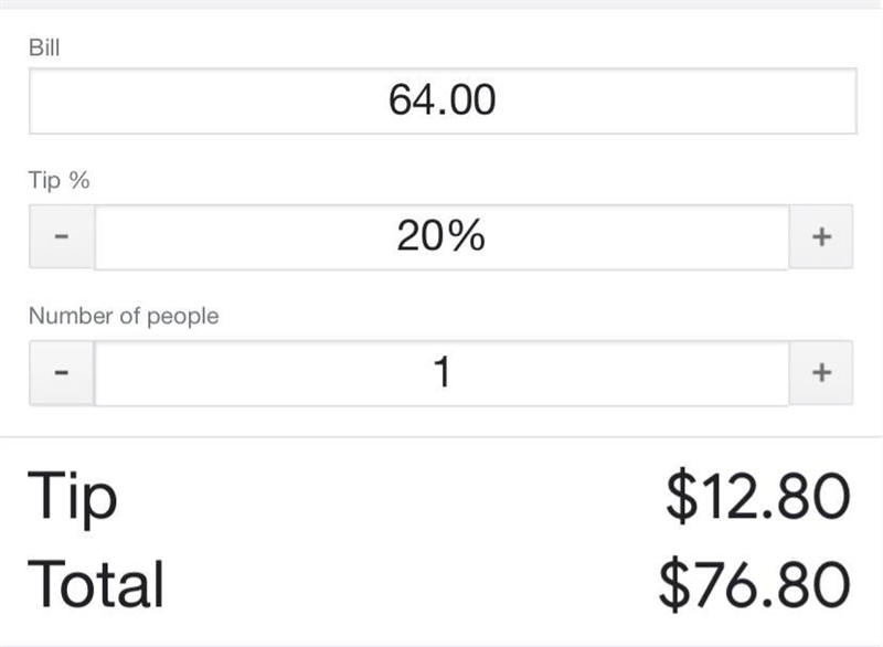 Jeffery wants to leave a uo for the waitress equal to 20% his bill for dinner was-example-1