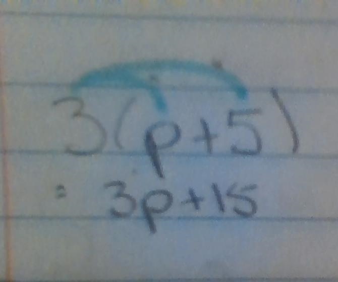 Which expression is equivalent to 3 p+15? (4 points) оа 1 3 (p+45) Ob 1 3 (p+5) 3(p-example-1