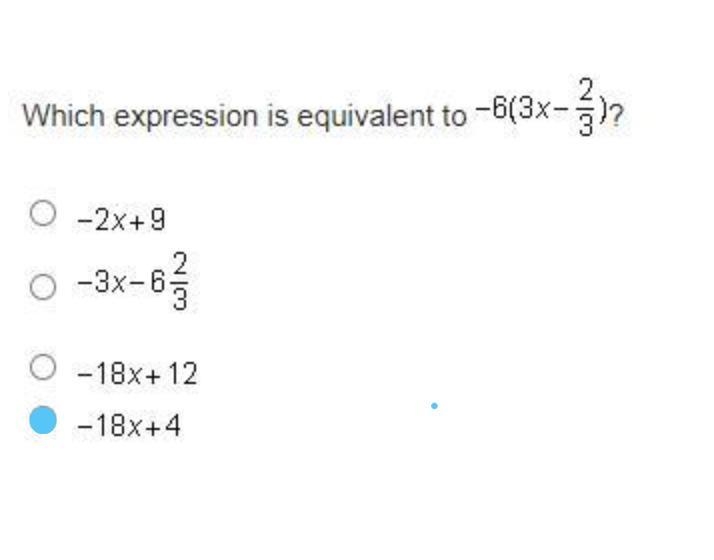 50 points! Which expression is equivalent to-example-2