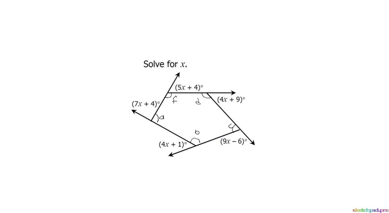 Solve for x CAN SOMEONE PLEAAAAAAAAAAAAAAAAAAAAAAAASE HELP ME-example-1