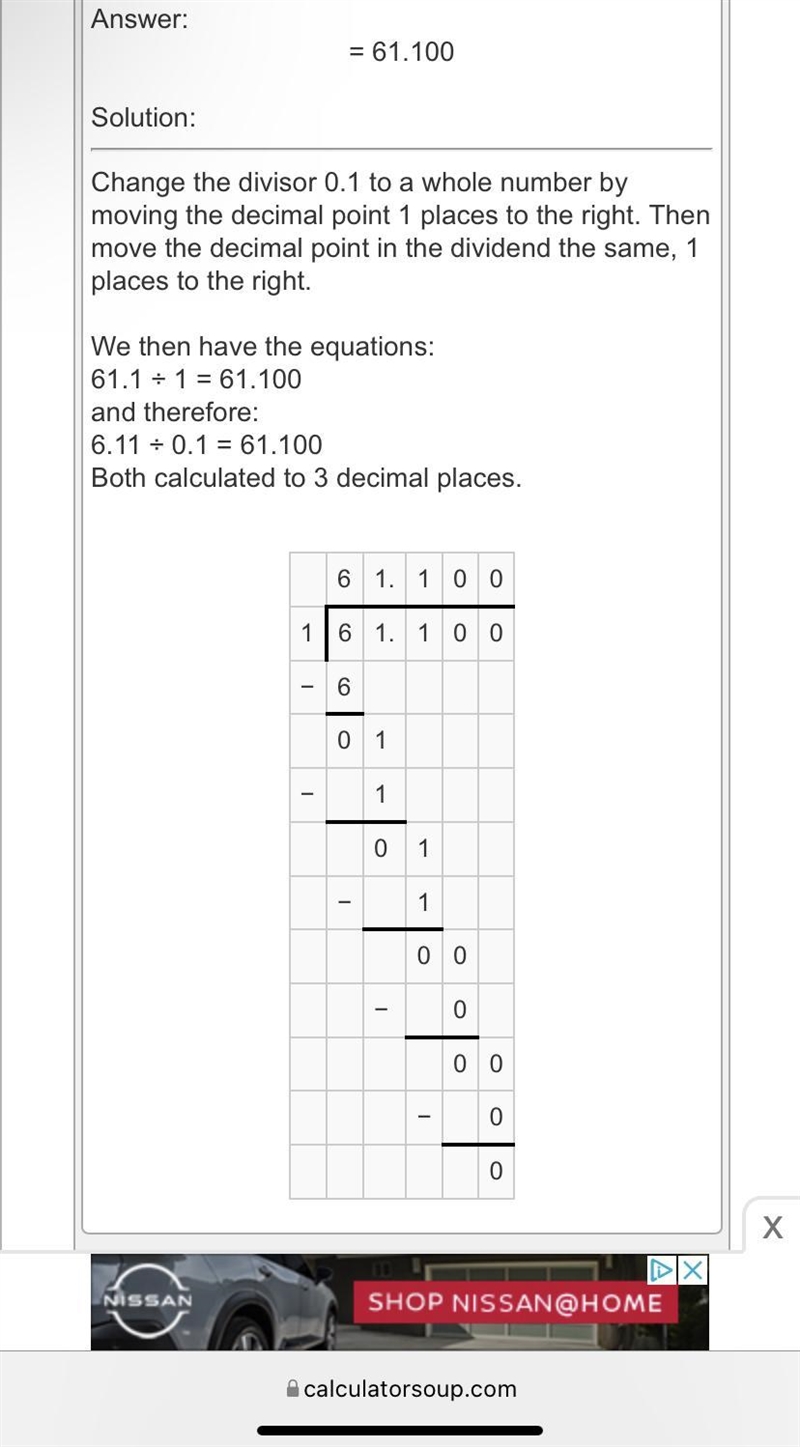 6.11 divided by 0.1. pls add detailed response ​-example-1